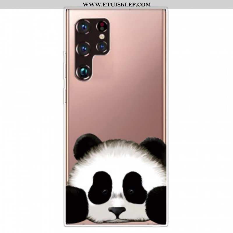 Etui do Samsung Galaxy S22 Ultra 5G Bezszwowa Panda